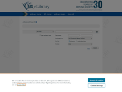 Screenshot of AIS eLibrary