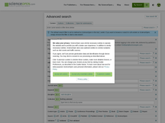 Screenshot of ScienceOpen